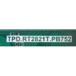 MAIN FUENTE ((COMBO)) PARA TV HISENSE FHD ((ROKU TV)) / NUMERO DE PARTE 299485 / TPD.RT2821T.PB752 / 299486 / 43A35EUR / PANEL JHD425X1F71-T0L1 / DISPLAY HV430FHB-F90 / MODELO 43H4030F3